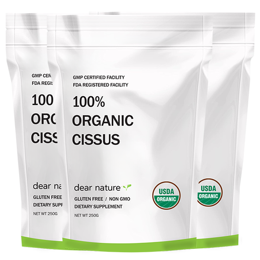 Dear Nature [Organic] Cissus Powder 250g, 3 bags