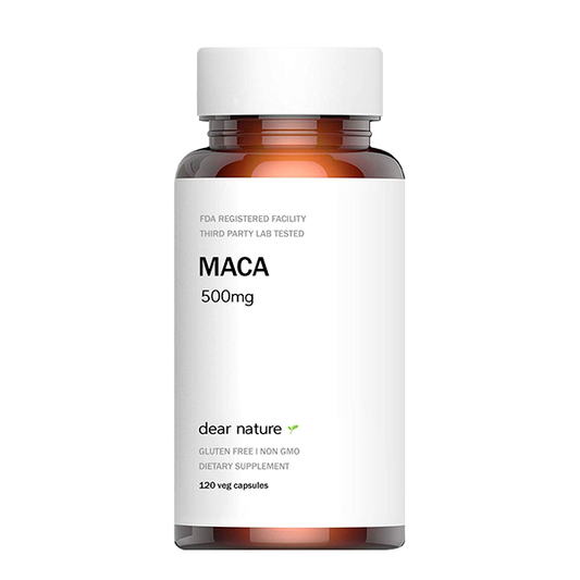 Dear Nature [Organic] Maca 500mg. 120 caps