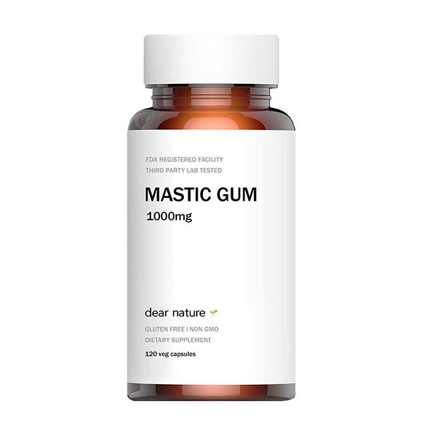 Dear Nature Mastic gum 1000mg. 120 caps