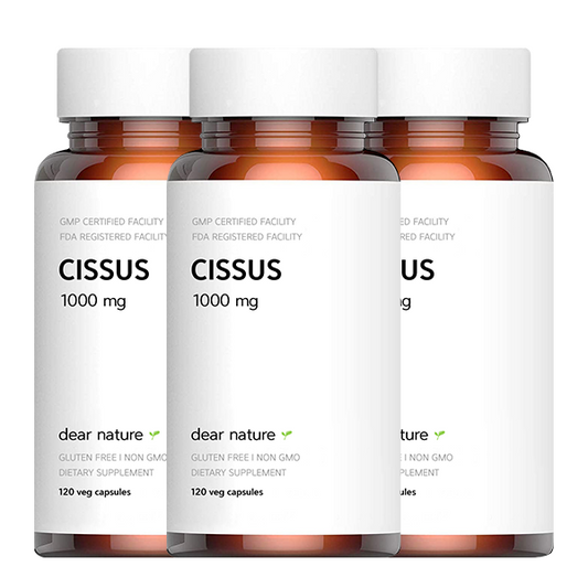 Dear Nature Cissus Extract 1000mg. 120 caps, 3 pack